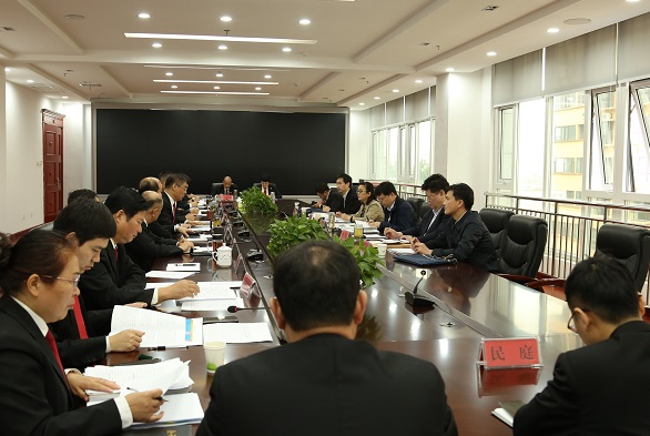 平顶山中院党组书记院长王辉到卫东湛河法院调研指导执行工作