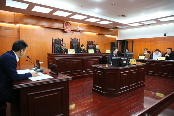 市中院民一庭知识产权审判庭开展知识产权庭审观摩活动